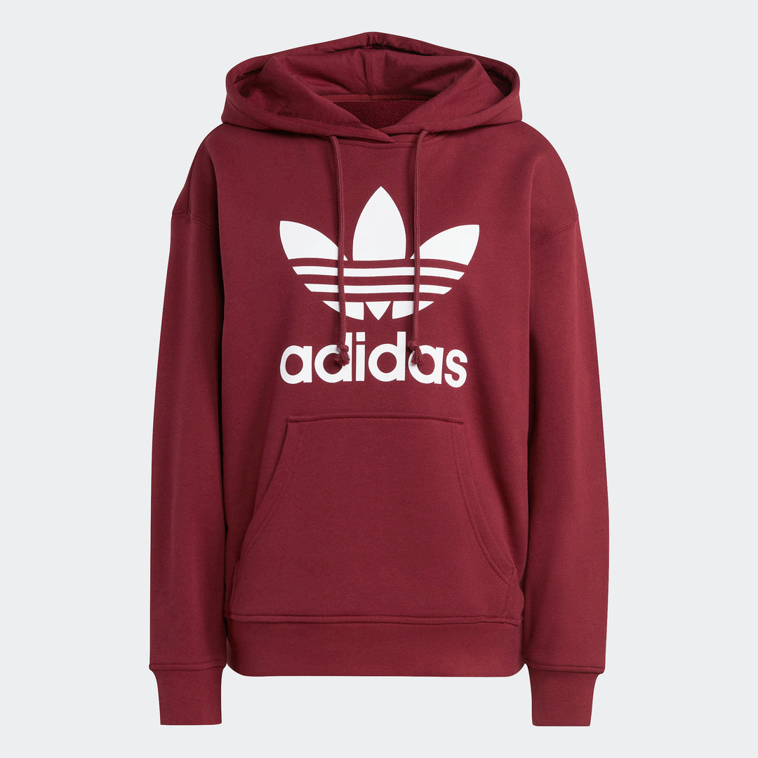 Adidas womens trefoil hoodie online