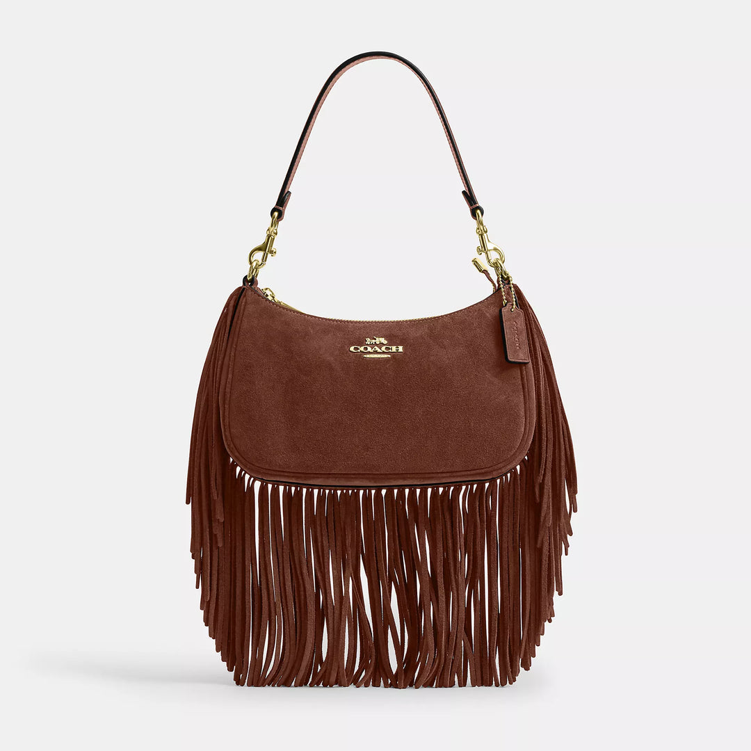 Coach Outlet Teri Shoulder Bag With Fringe | ShopSimon