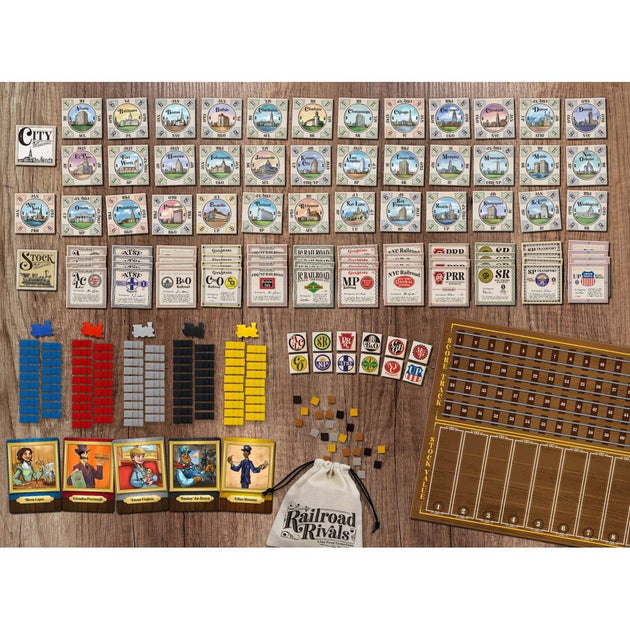 Forbidden Games Railroad Rivals Board Game | ShopSimon
