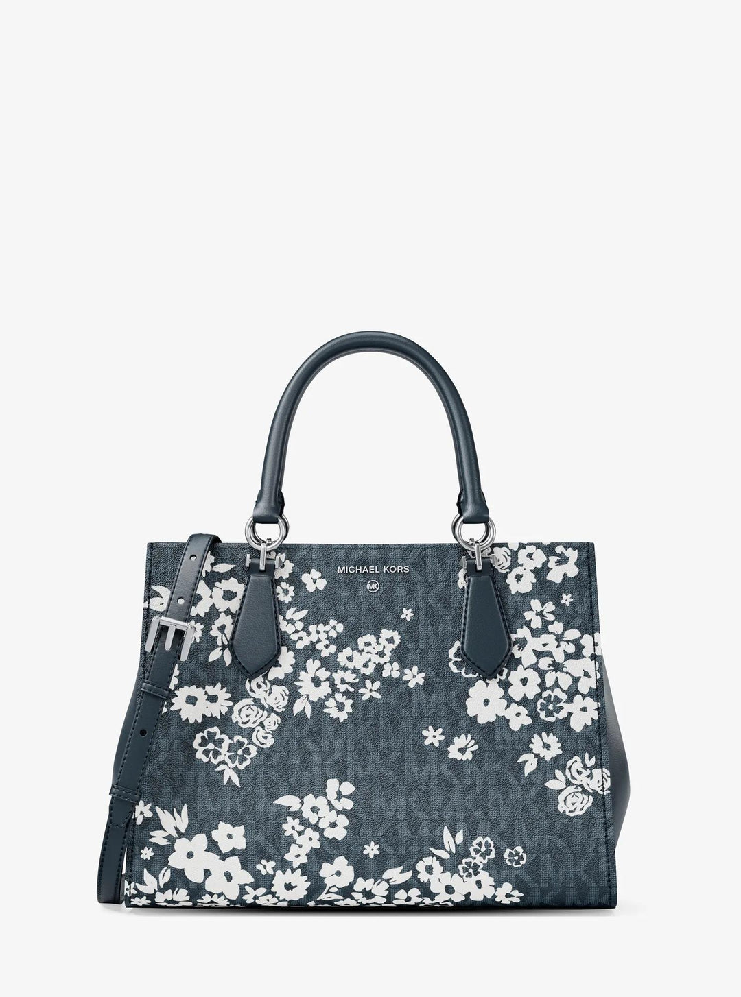 MICHAEL KORS MK柄 ボストンバッグ Michael Kors Outlet Marilyn Medium Printed Signature Logo Satchel