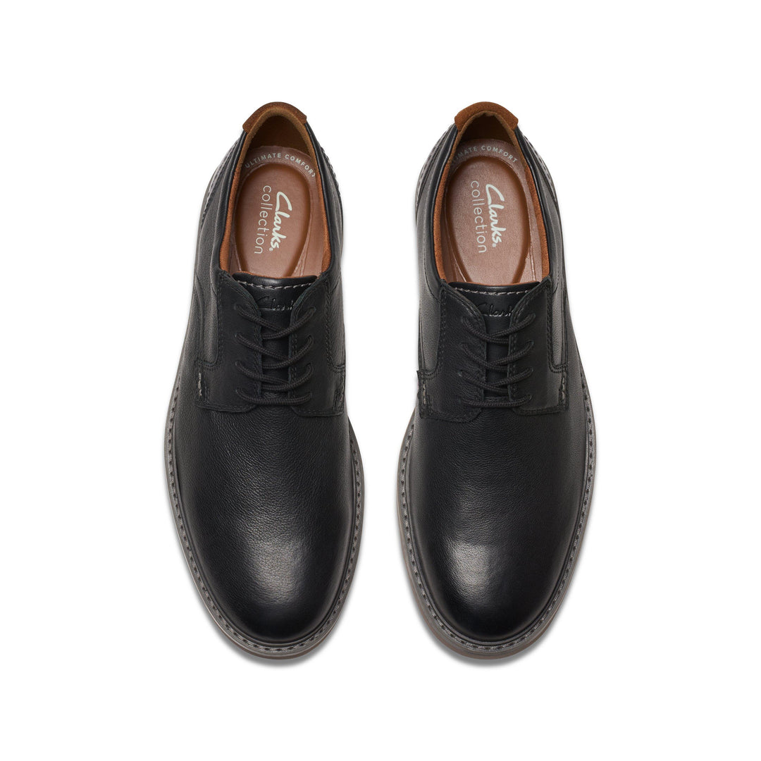 Clarks Radcliff Low In Black Leather | ShopSimon display picture 2