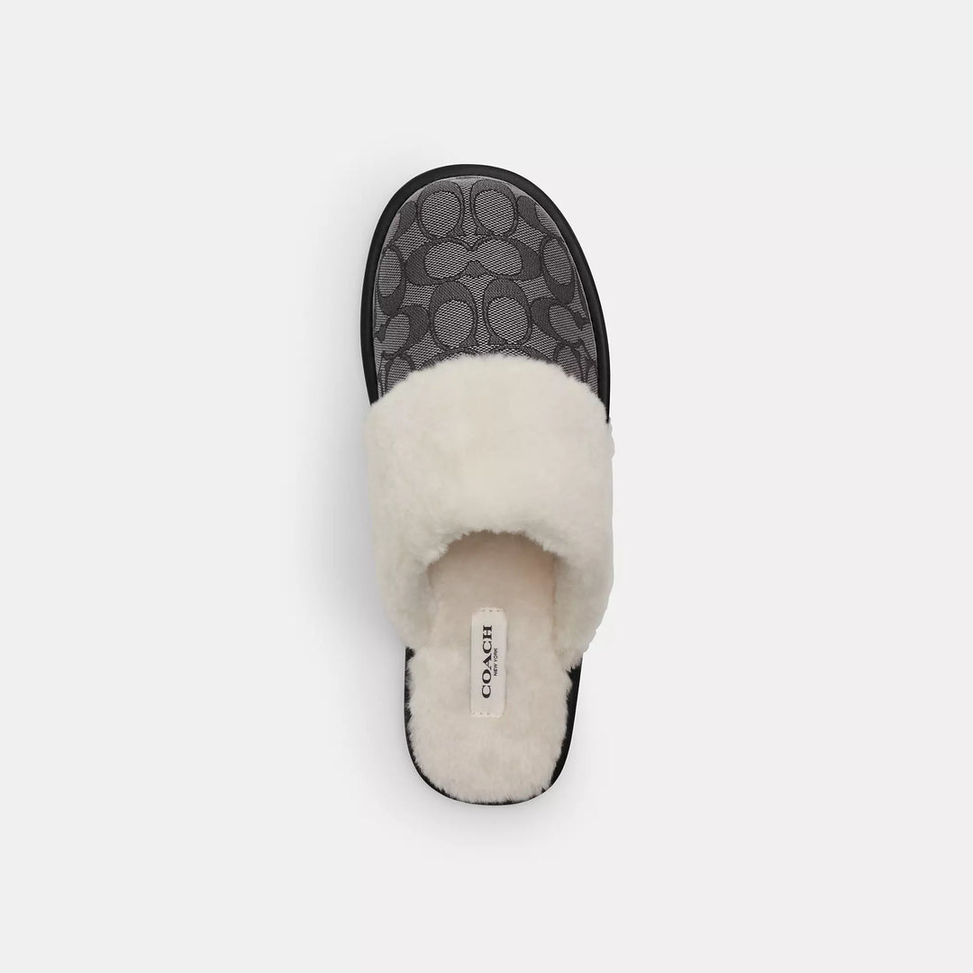 Coach slippers on sale