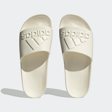 Adidas men's Adilette aqua Slides (off white,US 10)