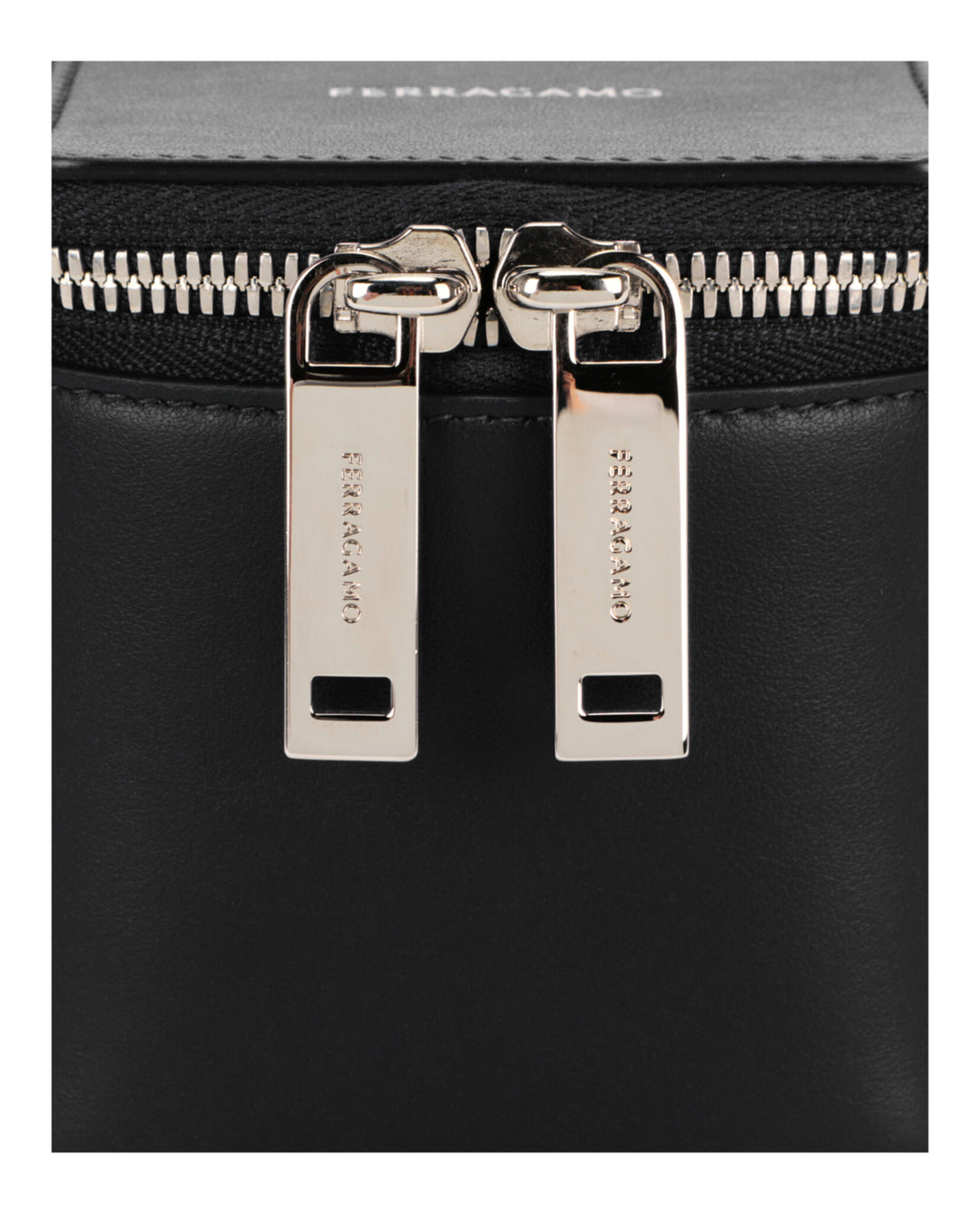 Salvatore Ferragamo Micro Zip-Around Shoulder Bag | ShopSimon