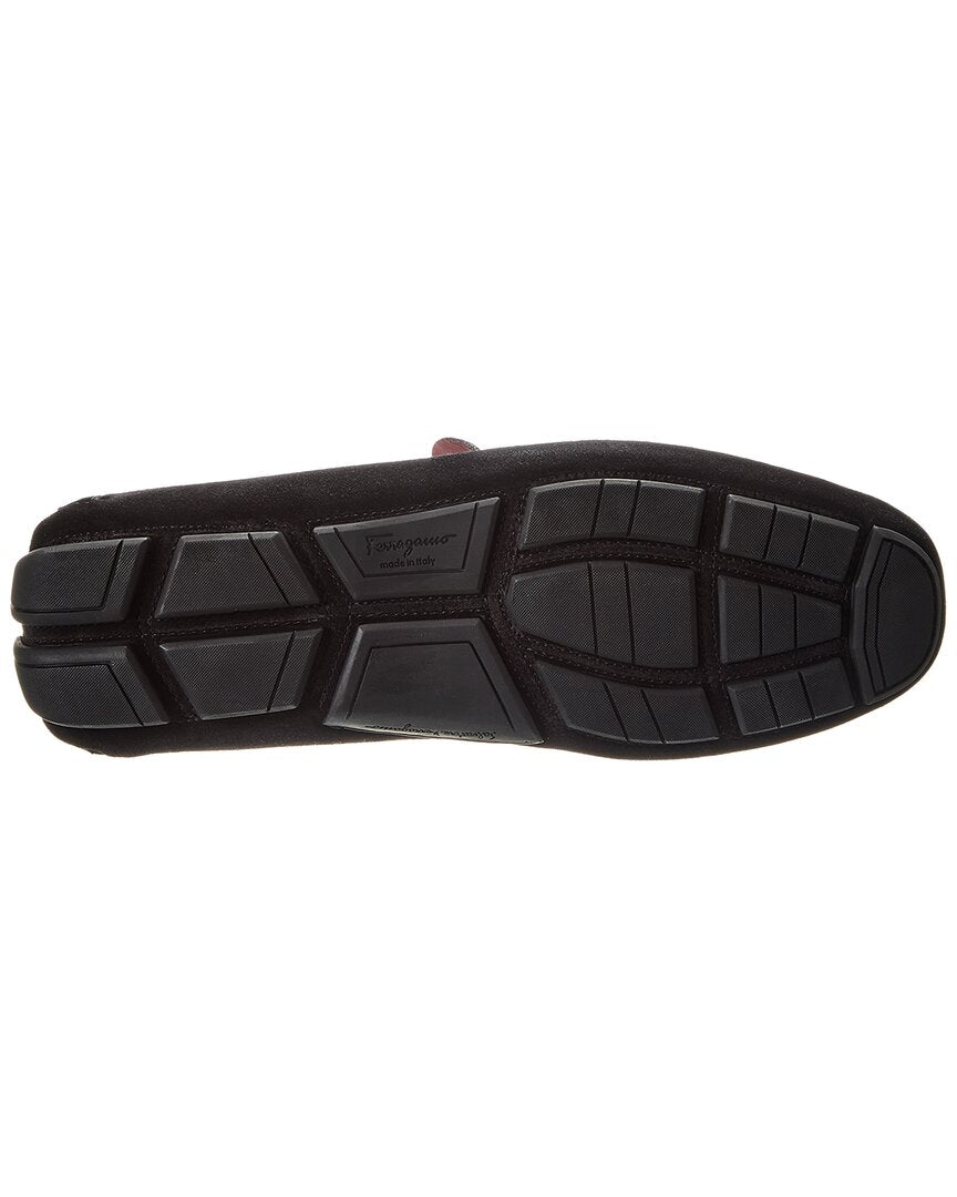 Salvatore Ferragamo Ferragamo Switch Light Suede Driver 