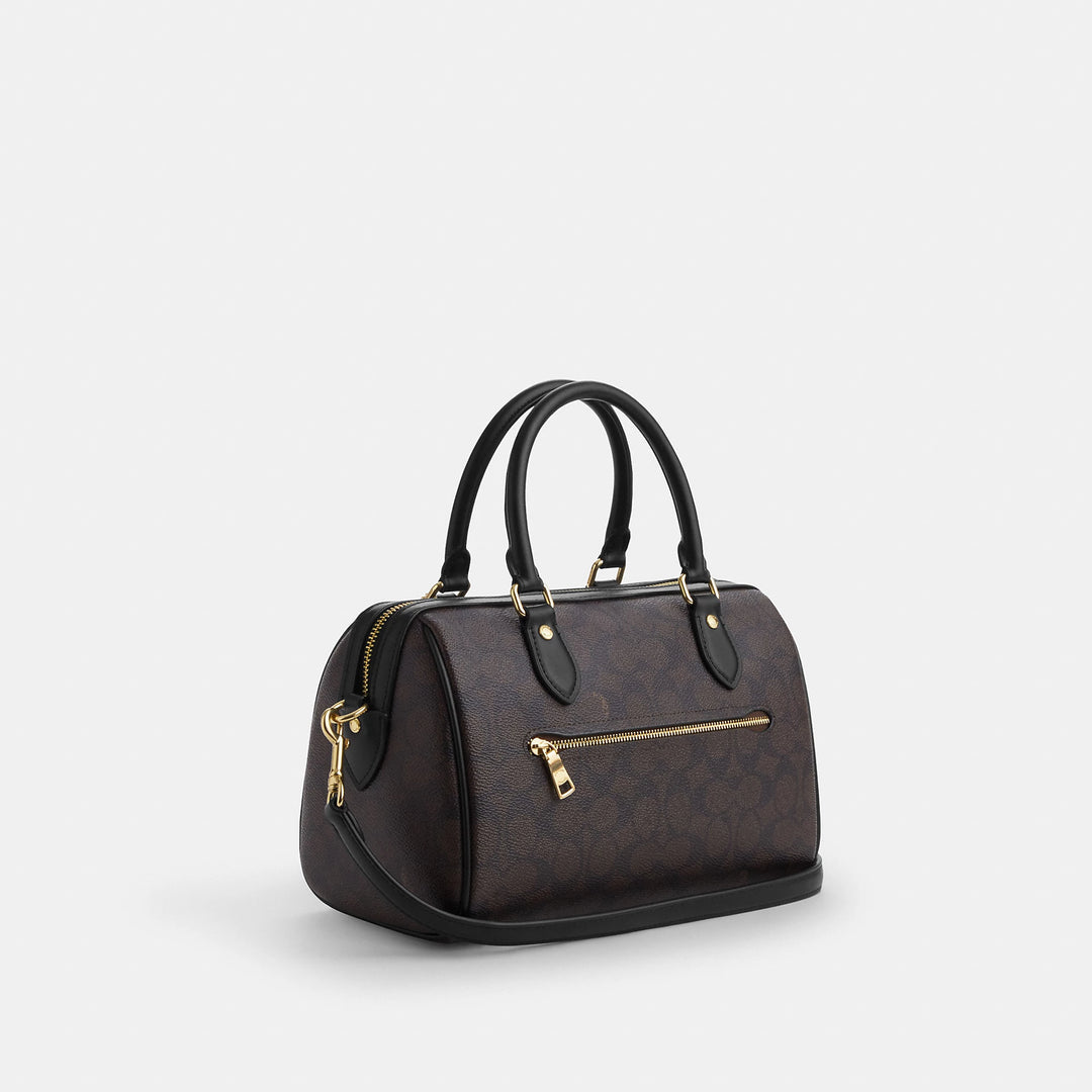 Coach Outlet Rowan Satchel Bag In Signature Canvas | ShopSimon