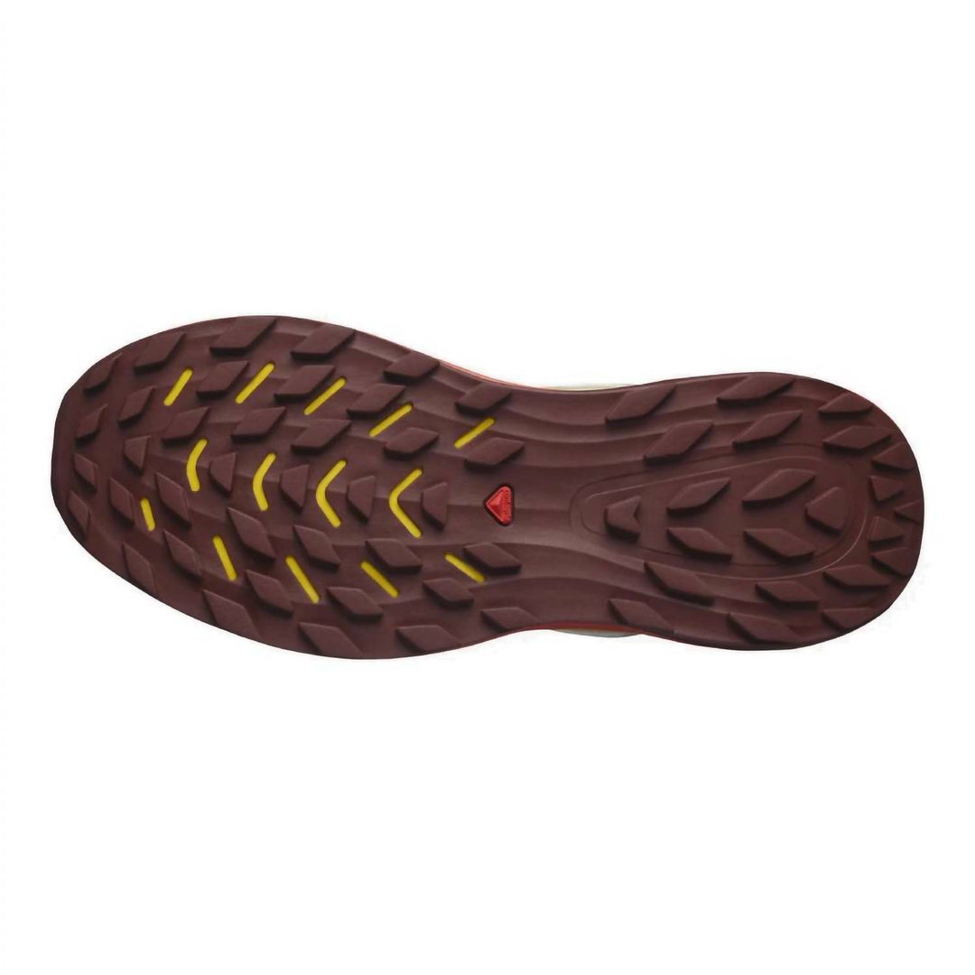 【Salomon】ULTRA GLIDE 2 - RAINY DAY/FREESIA/HOT SAUCE SALOMON Women's Ultra Glide 2 - B Running Shoe In Rainy Day