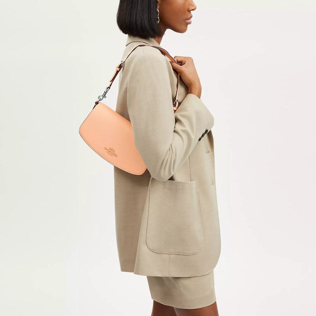 andrea white maxi bum bag and mini backpack Coach Outlet Andrea Shoulder Bag