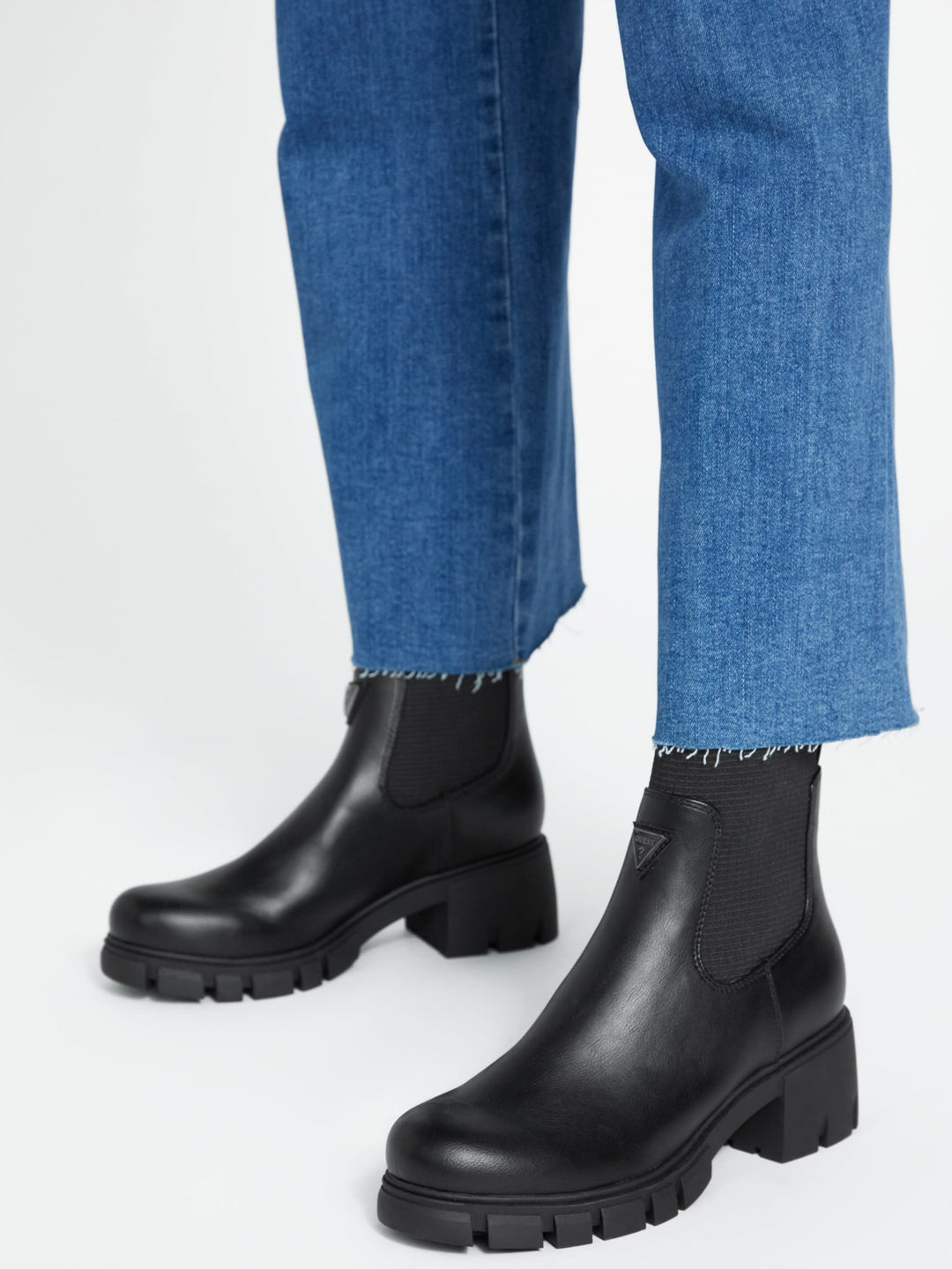 Guess Factory Ariena Slip-On Chelsea Booties ShopSimon