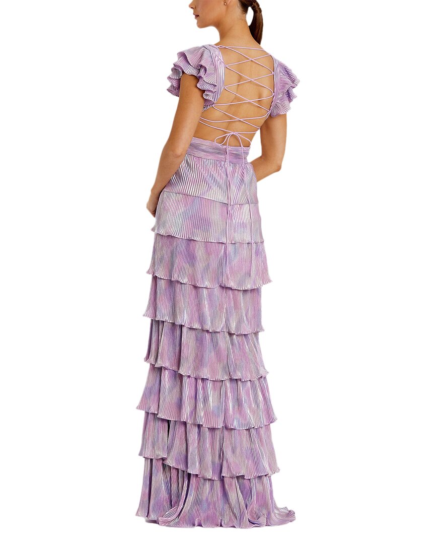 chinese dress ladies Mac Duggal Embellished Sleeveless V-Neck A-Line Dress