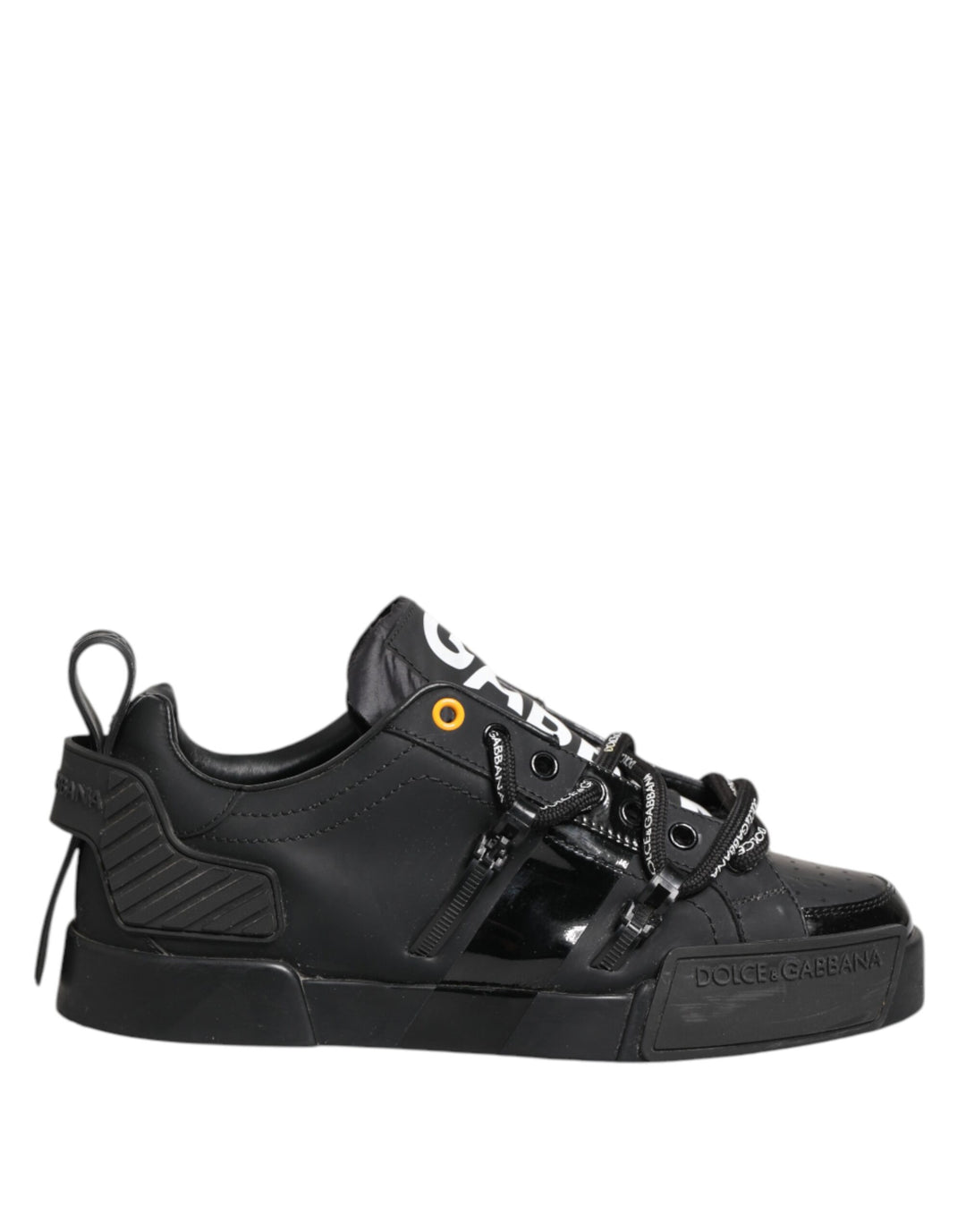 【送料&関税込】Dolce & Gabbana Portofino Leather Low-to Dolce&Gabbana Portofino Leather Sneakers | Saks Fifth Avenue