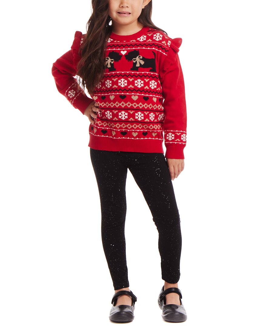 Andy & Evan Andy & Evan Dog Fairisle Sweater Set,All Products : American Fashion Style Bags On Sale