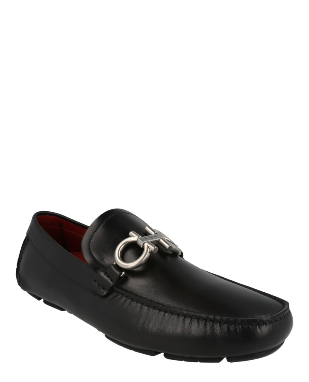Salvatore Ferragamo Switch Leather Loafers | ShopSimon