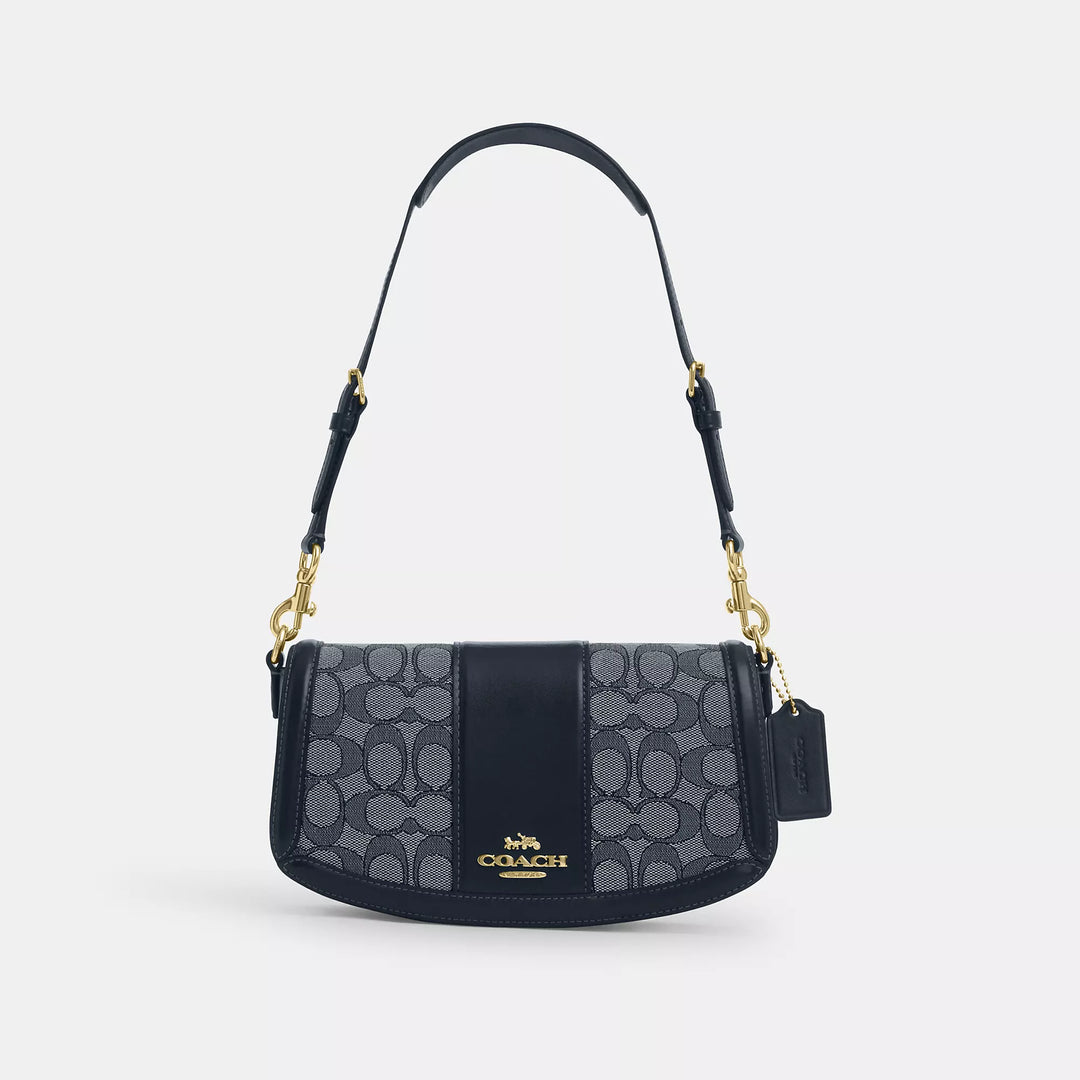 Coach Outlet Andrea Shoulder Bag In Signature Jacquard | ShopSimon