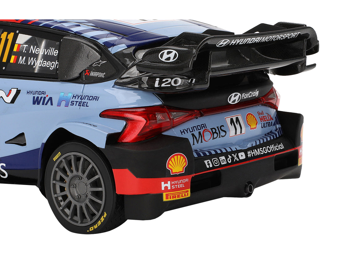 Top Speed Hyundai I20 N Rally1 Hybrid #11 Thierry Neuville