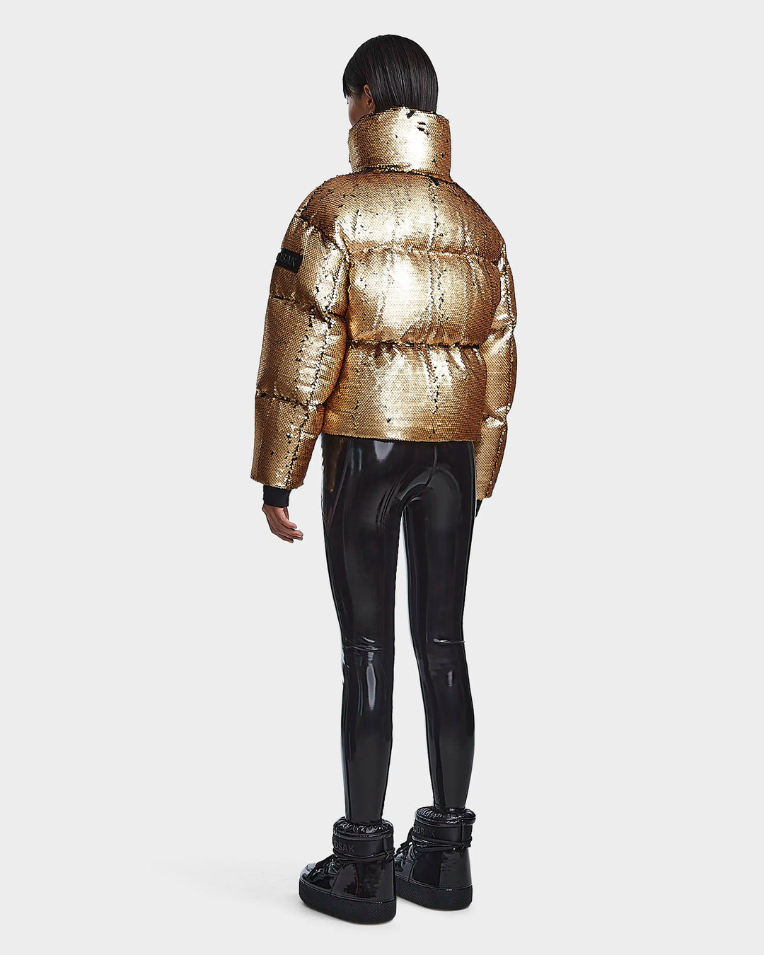 RUDSAK LAURENCE WOMEN'S SEQUIN DOWN PUFFER | ShopSimon
