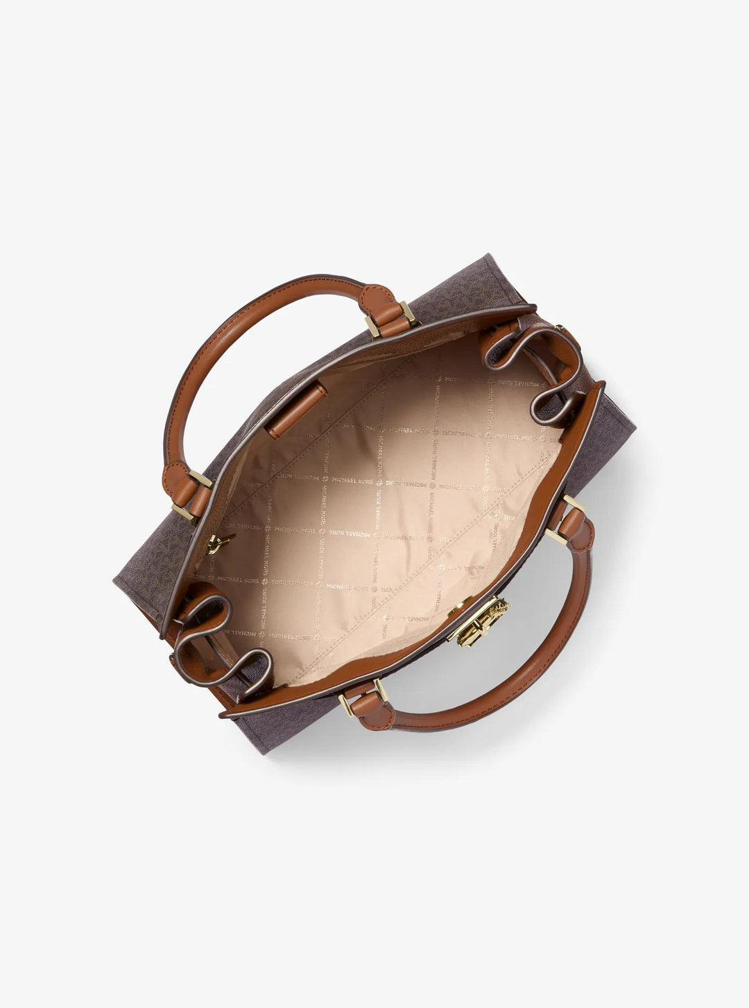 Michael Kors Outlet Hamilton Medium Logo Satchel | ShopSimon