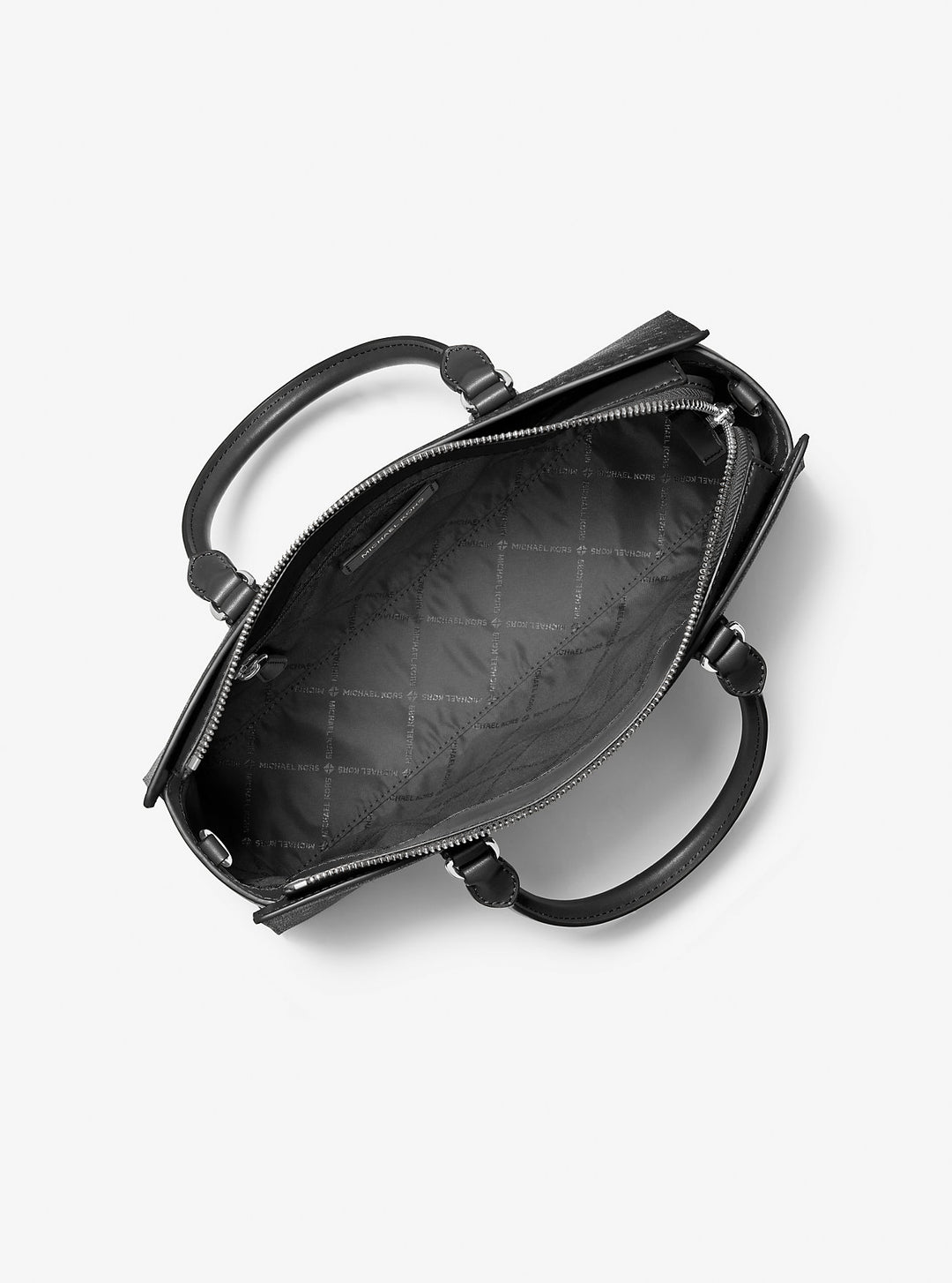 Michael Kors Outlet Arden Medium Printed Signature Logo Satchel