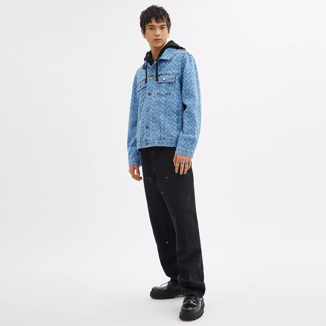 Coach Outlet Signature Denim Jacket | ShopSimon