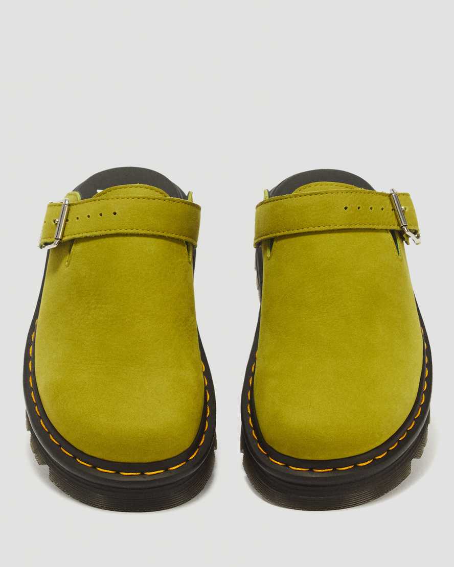 Dr. Martens Zebzag Milled Nubuck Mules | ShopSimon