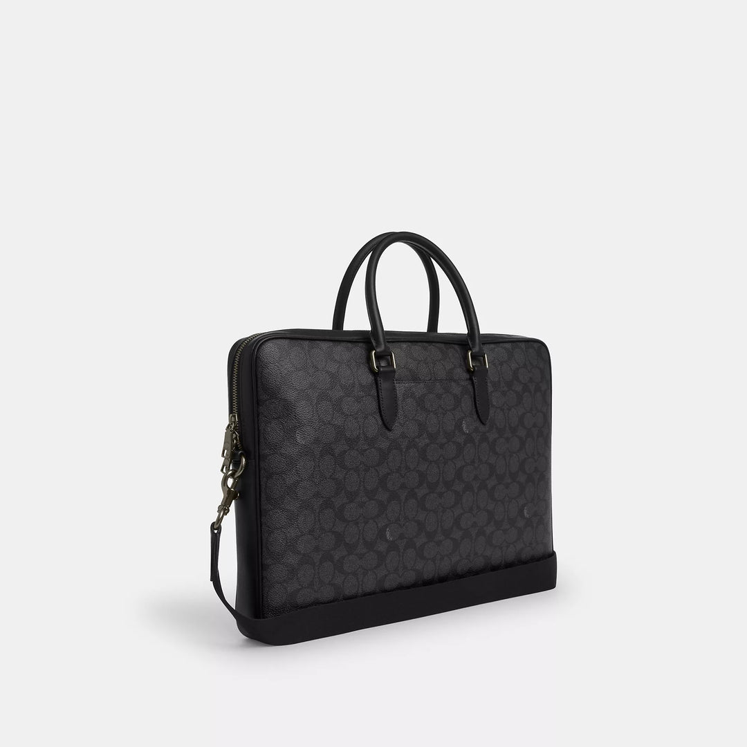 Coach Outlet Ethan Large Brief In Signature Canvas | ShopSimon