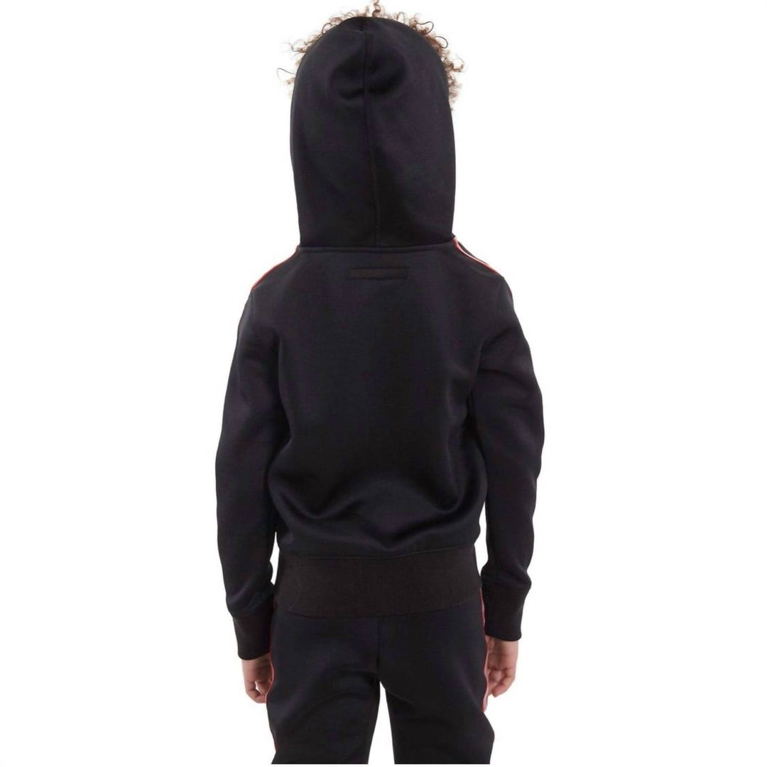 Boys size 3 CULT OF sale INDIVIDUALITY scuba stripe full zip hoodie in black