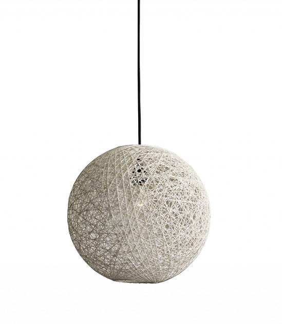 Hivvago Groovy Rattan String Shade Large Pendant Light | ShopSimon