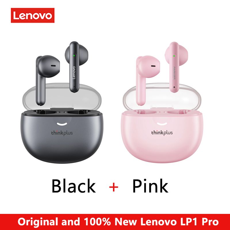 Lenovo Original Lp1 Pro Tws Earphone Wireless Bluetooth Lenovo Original Lp1 Pro Tws Earphone Wireless Bluetooth