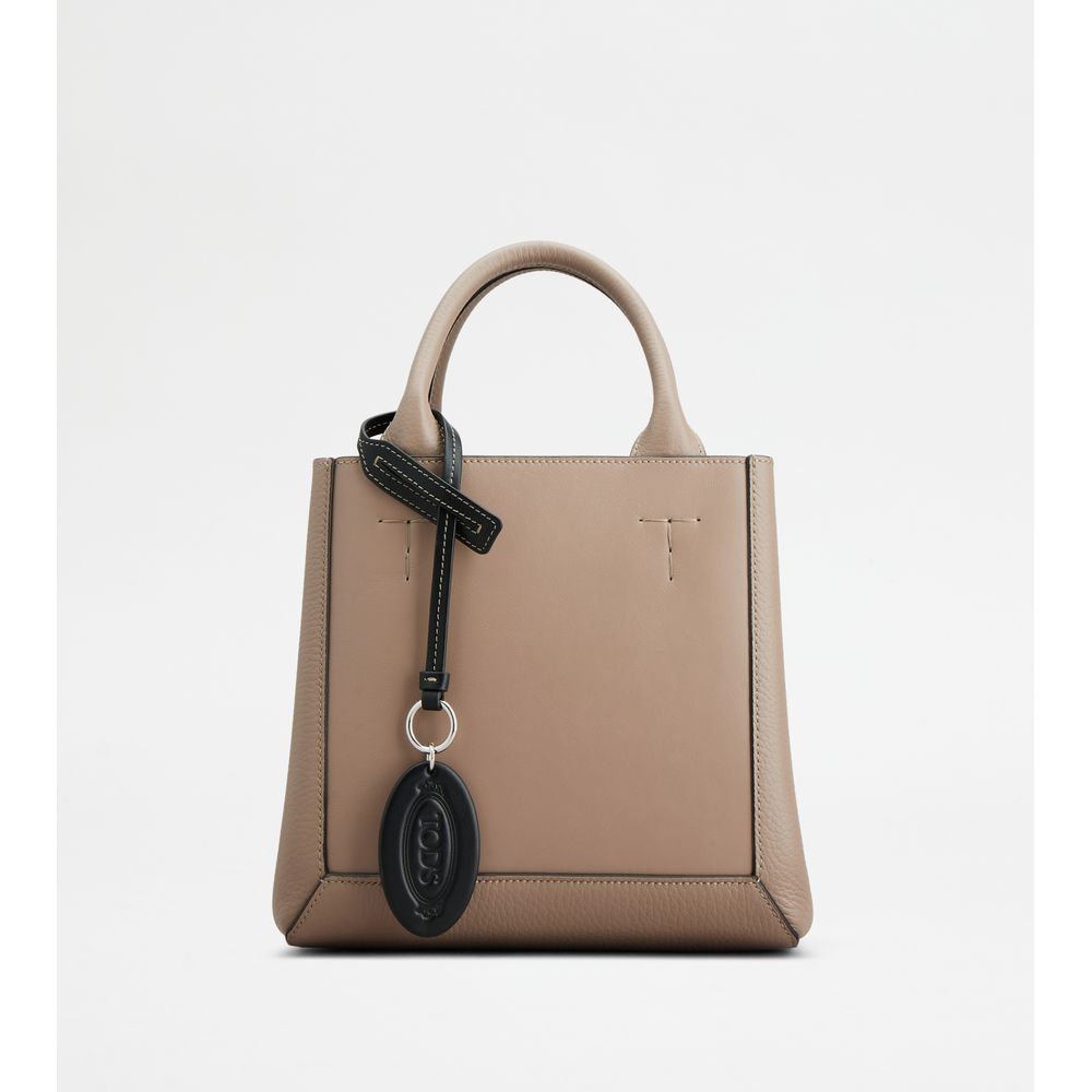 TOD'S Double Up Shopping Bag In Leather Small | ShopSimon