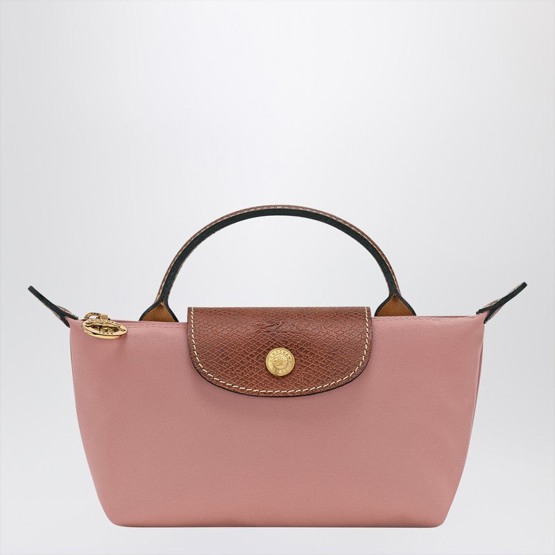 Longchamp Women's Le Pliage Original Pink Tea-colou Clutch Longchamp Women's Le Pliage Original Pink Tea-colou Clutch