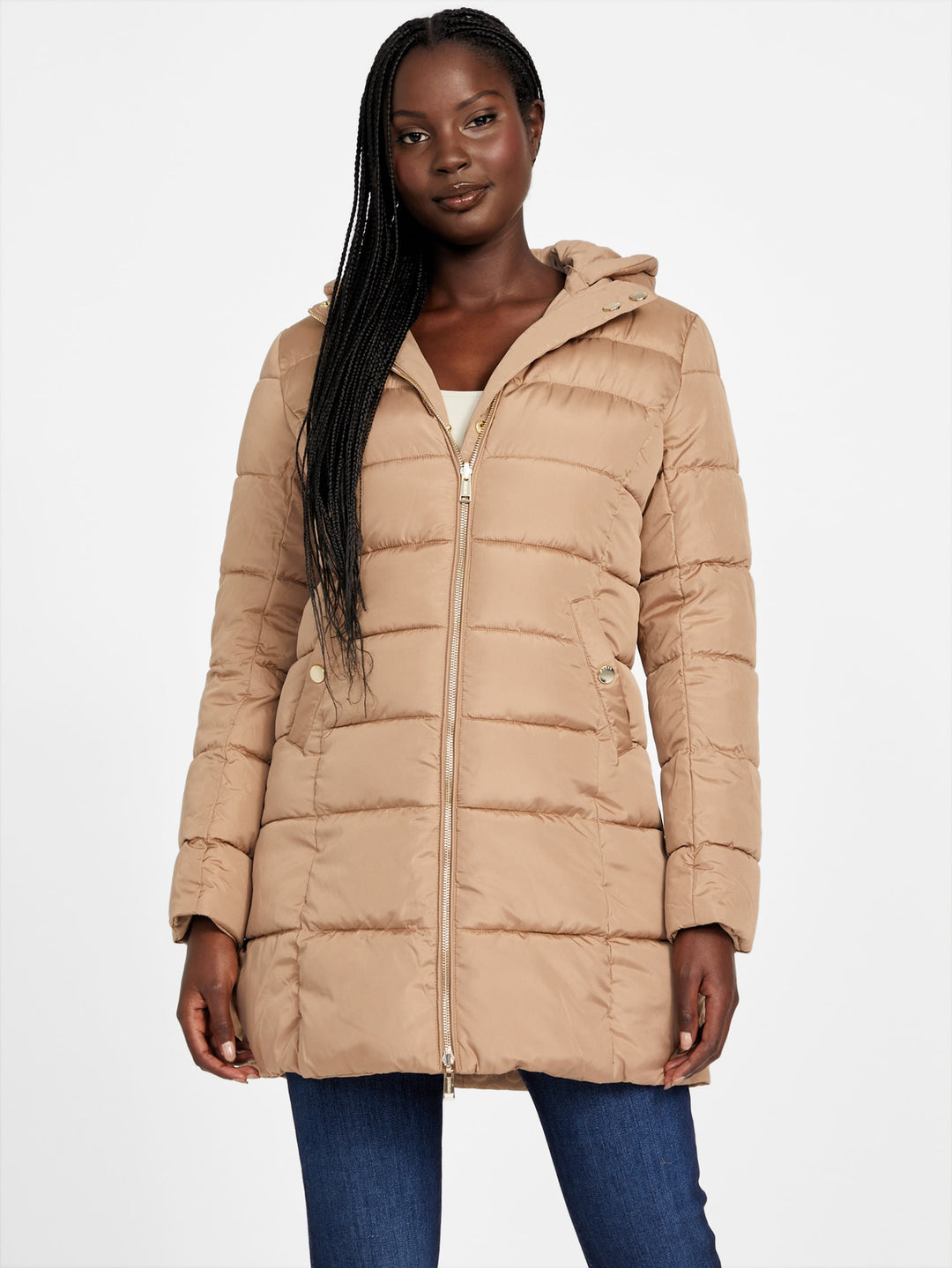 Guess Factory Virginia Reversible Padded Jacket | ShopSimon
