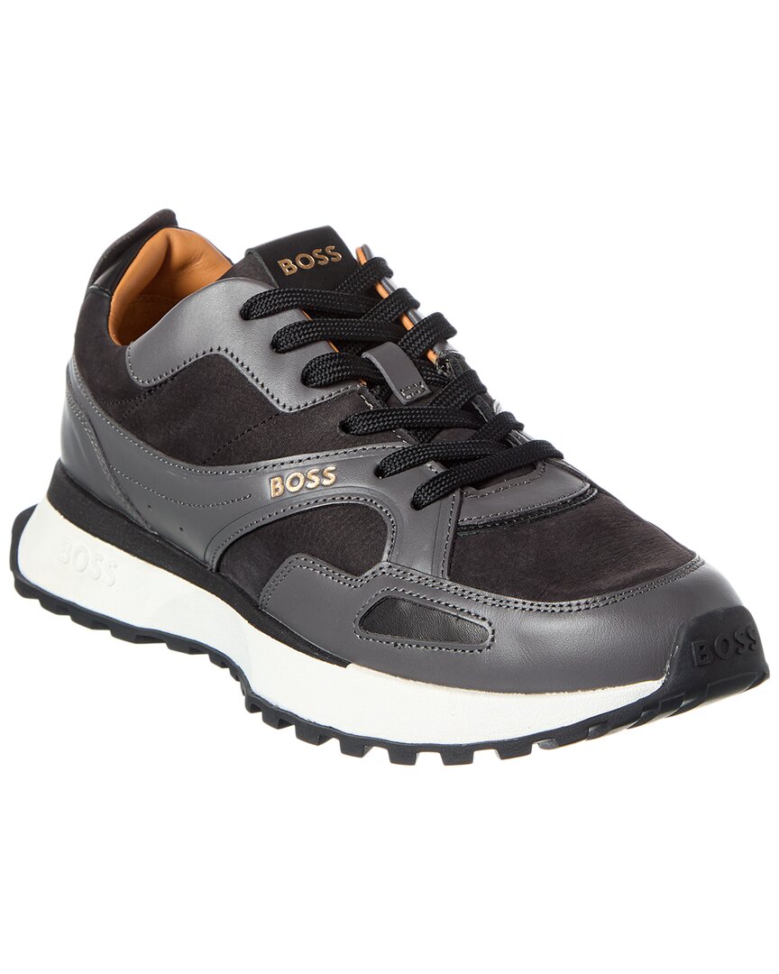 Hugo Boss Jonah Leather Sneaker | ShopSimon