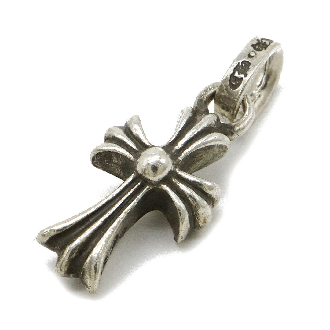 Chrome Hearts Silver Ch Cross Baby Fat Pendant | ShopSimon