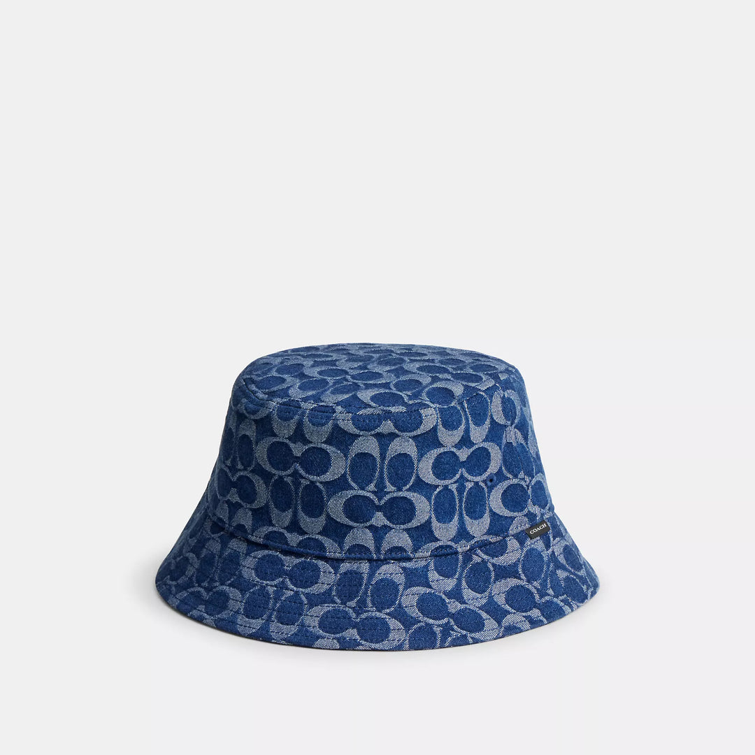 Coach Outlet Signature Denim Bucket Hat | ShopSimon