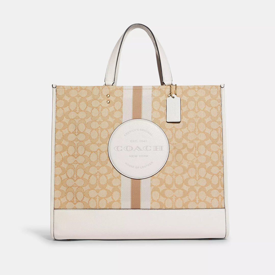 coach デンプシートート Coach Outlet Dempsey Tote 40 In Signature Jacquard With Stripe And