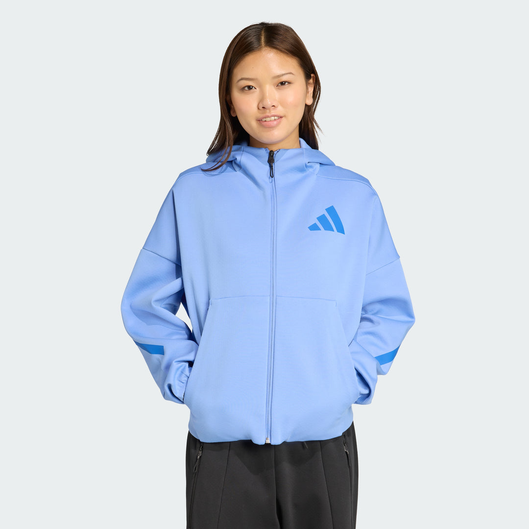 adidas Women's Z.n.e. Full-zip Hoodie | ShopSimon