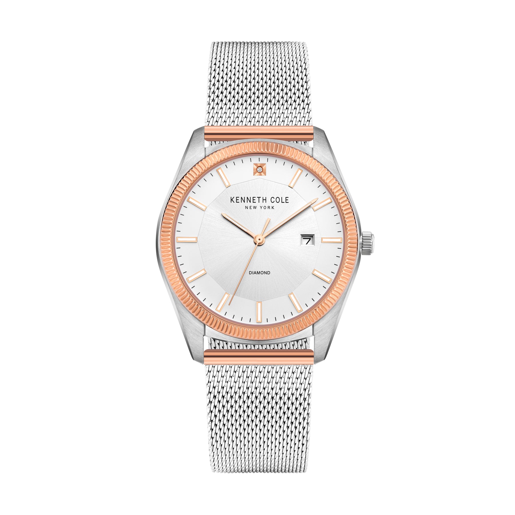 Kenneth Cole Classic 41mm White Dial Men's Quartz Watch