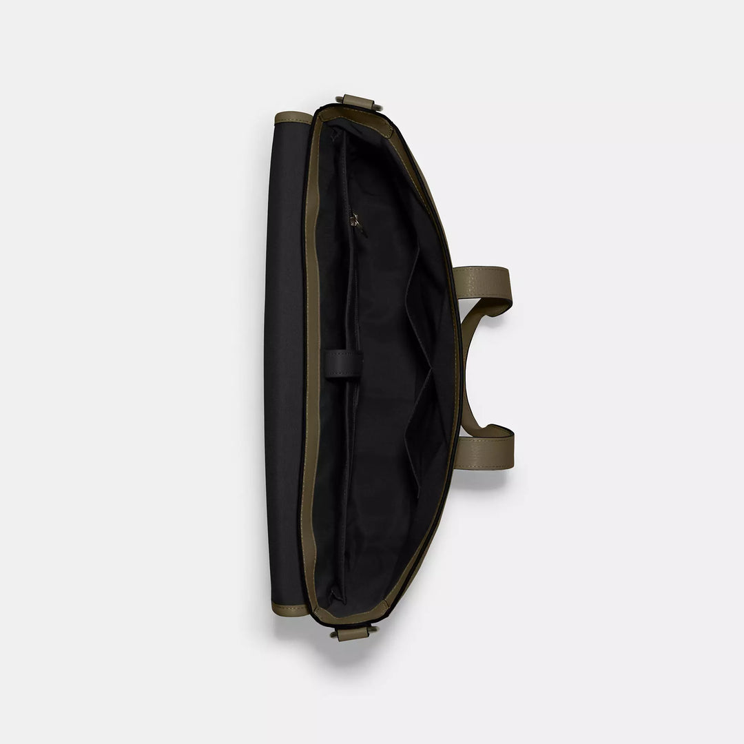 SULLIVAN BRIEF LEATH 黒 ビジネスバッグ Coach Outlet Sullivan Portfolio Brief | ShopSimon