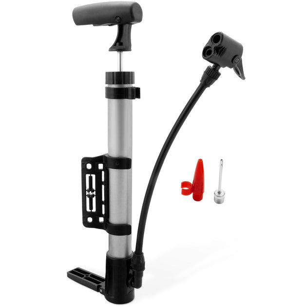 Global Bazaar Mini Bike Pump Portable Bicycle Tire Inflator Ball Air ...