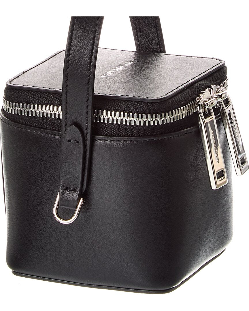 Salvatore Ferragamo Ferragamo Leather Vanity Case | ShopSimon