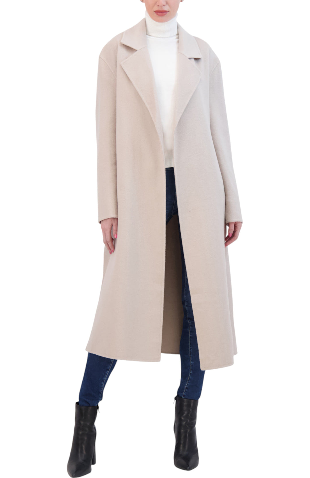 Buy Rebecca Minkoff Finley Wool Silk Blend Colorblock Coat Medium