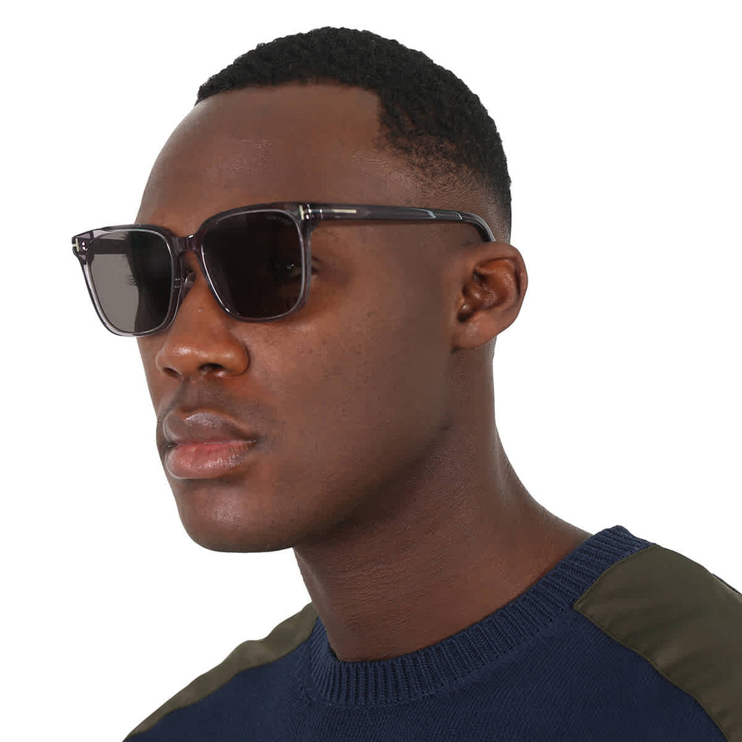 Tom Ford Grey Square Men's Sunglasses Ft0891-k 20c 55 | ShopSimon