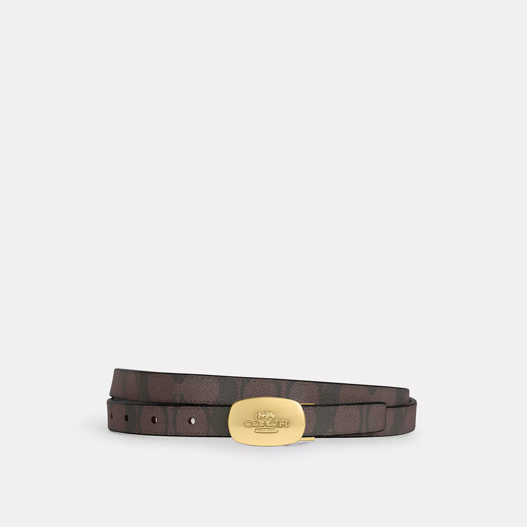 Coach Outlet Signature Buckle Cut To Size Reversible Eliza  display picture 1