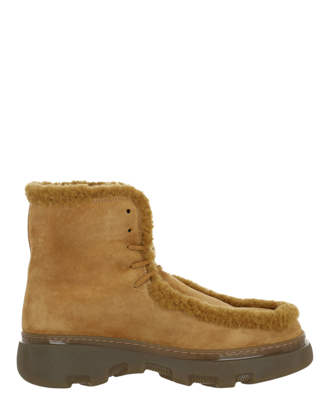 Burberry Creeper Shearling Boots | ShopSimon display picture 1