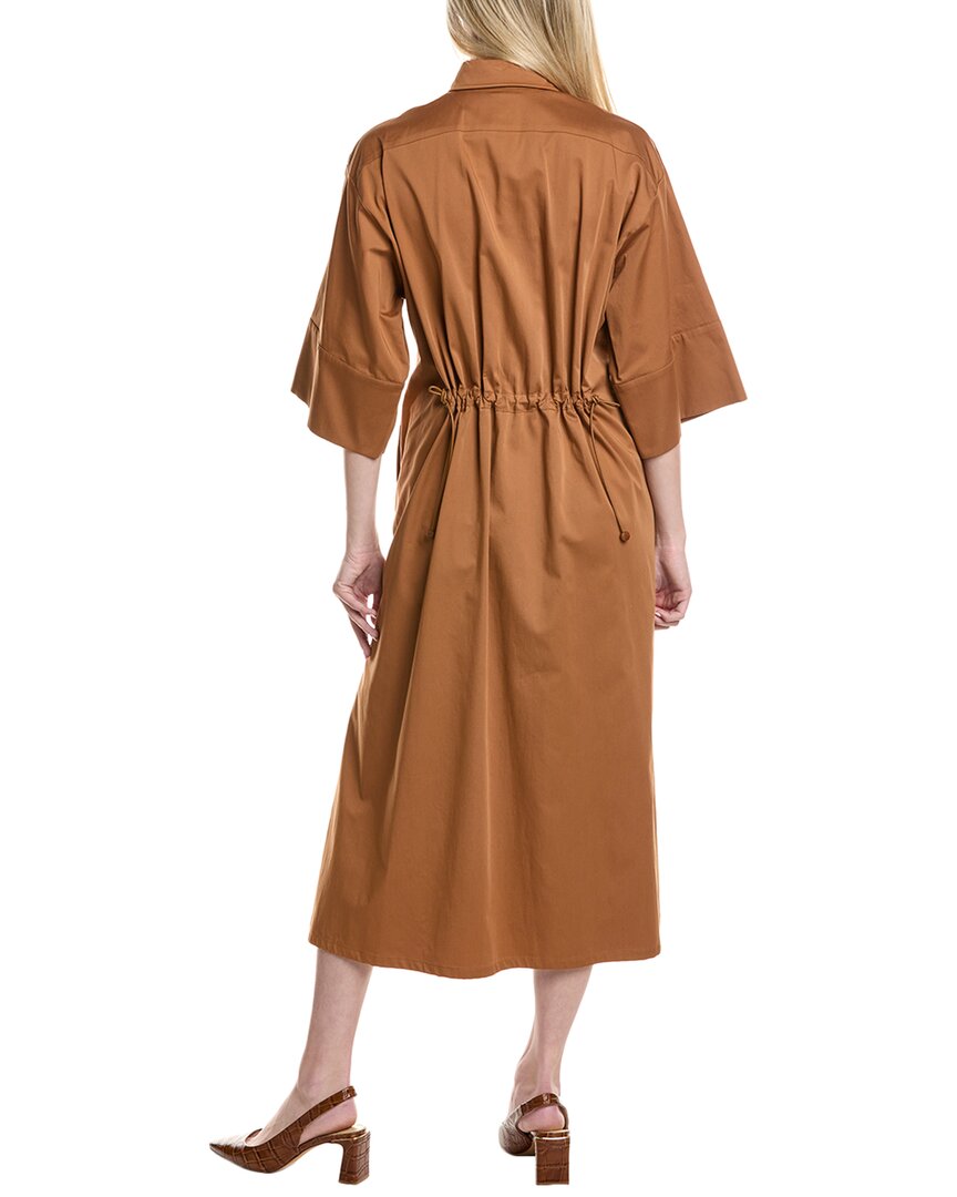 Max Mara Eulalia Silk-blend Midi Dress | ShopSimon