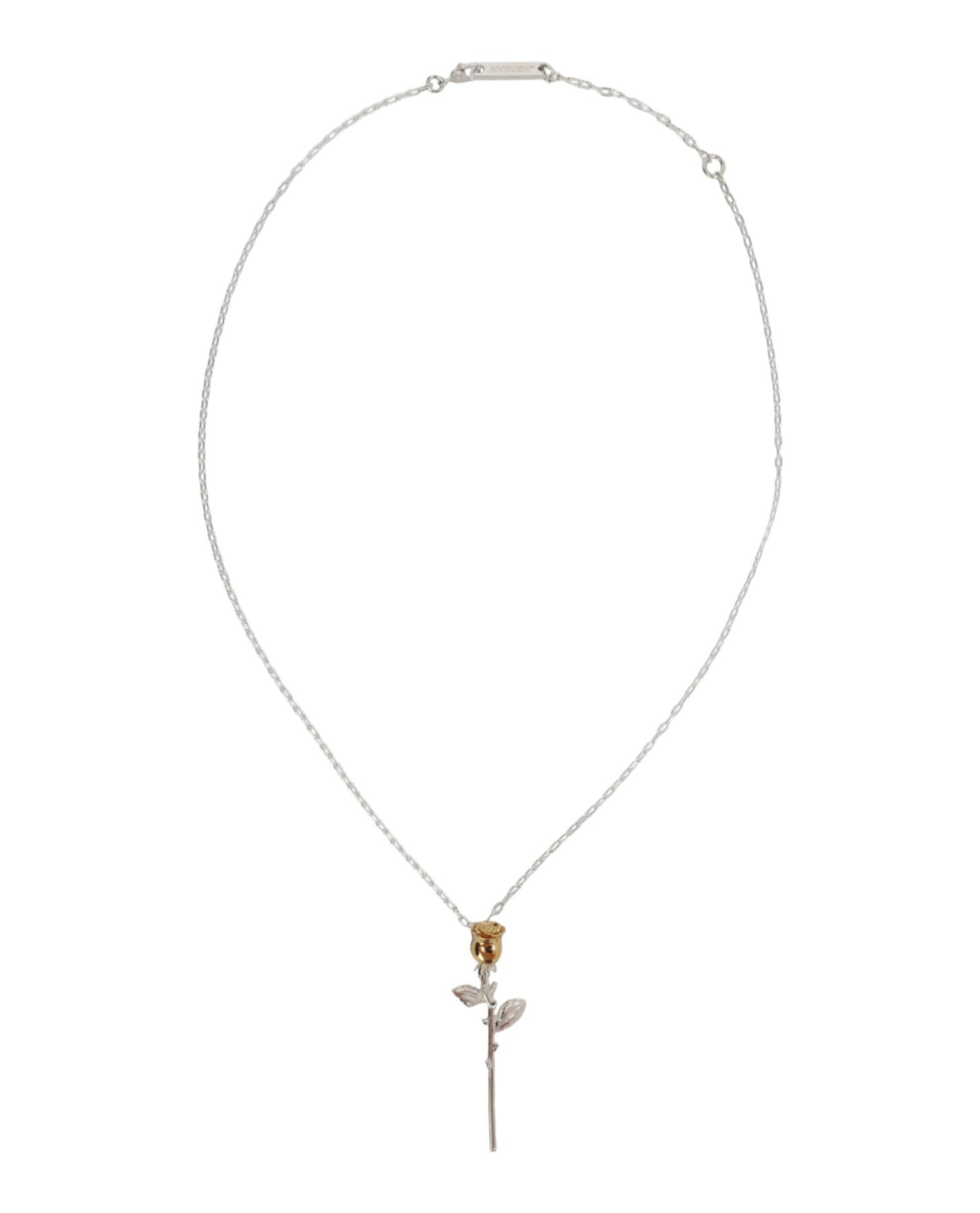 AMBUSH Rose Charm Necklace | ShopSimon