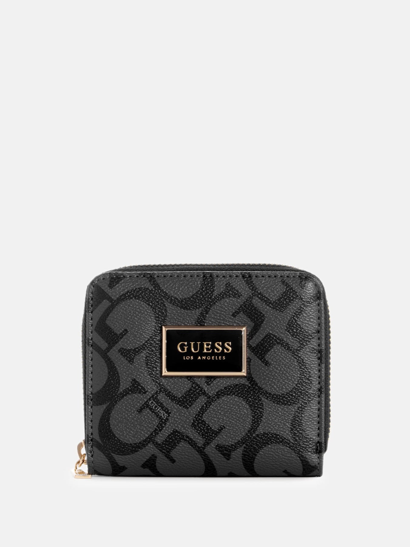 Guess Factory Abree Logo Small Zip Wallet | ShopSimon