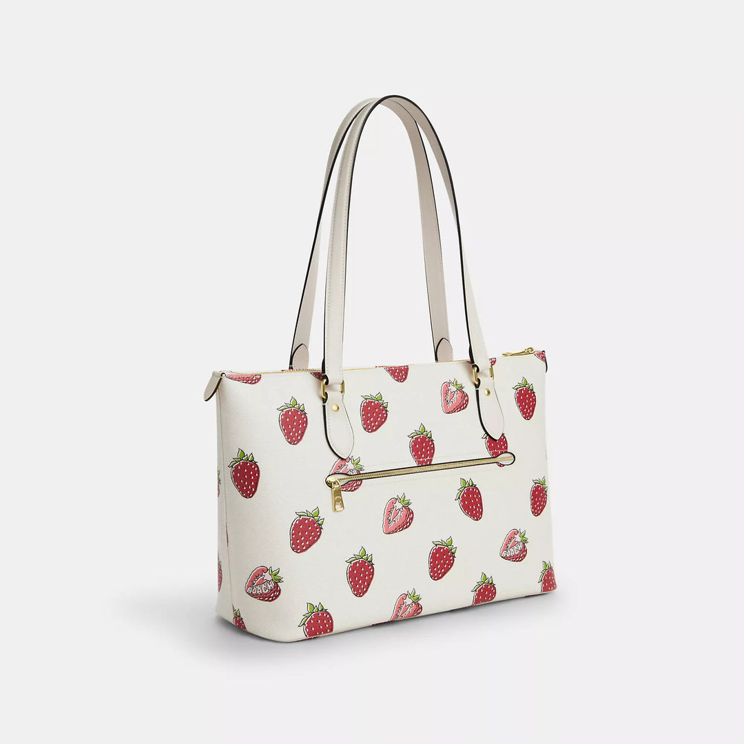 Coach Outlet Gallery Tote Bag With Strawberry Print | ShopSimon