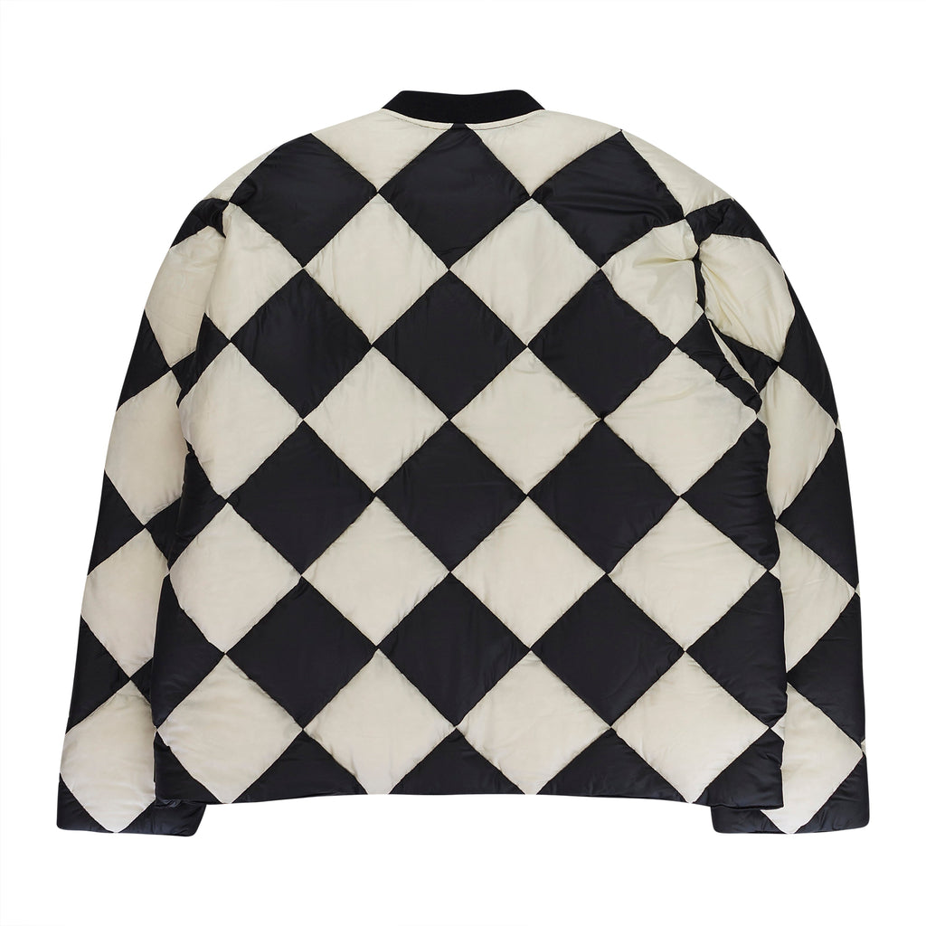 Neighborhood CHECKER BLACK DOWN PUFFER JACKET | ShopSimon