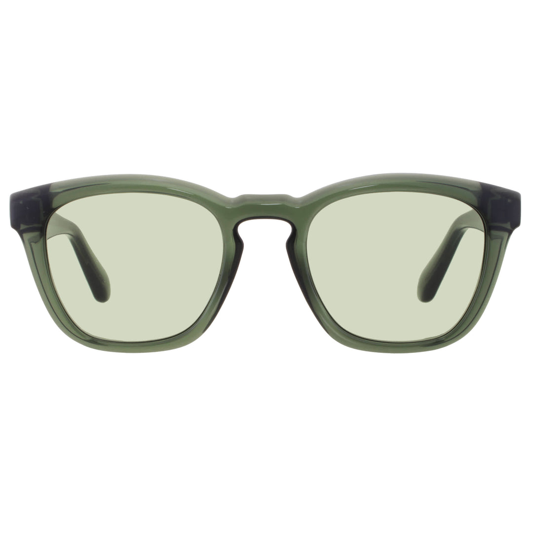 Salvatore Ferragamo オリーブグリーン オープントゥサンダル Salvatore Ferragamo Ferragamo Green Sport Unisex Sunglasses